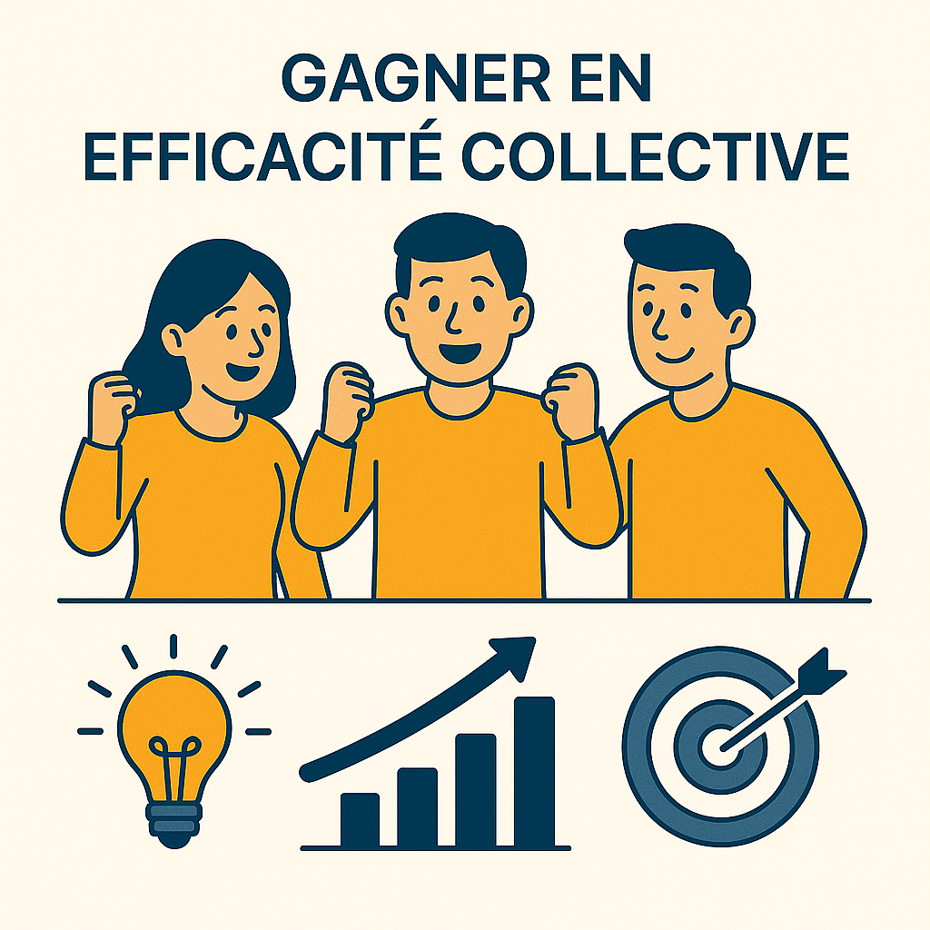 Levier #3 : Gagner en efficacité collective pour fluidifier le travail d’équipe